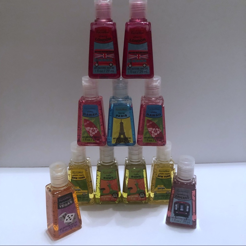 Lot of 11 pocketbacs- BBW - travel/city collection